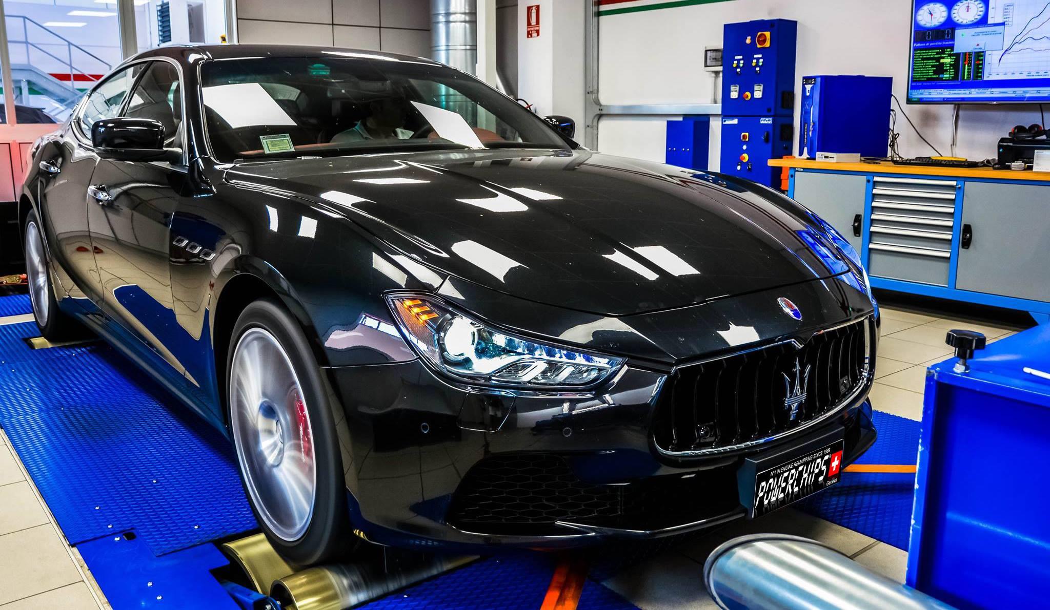 Reprogrammation moteur Suisse Powerchips Maserati Ghibli